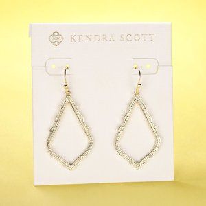 New Kendra Scott Sophia Earrings In Gold